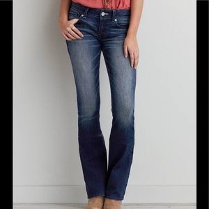 AE Kick Boot Stretch Jeans, Size 10 Short